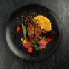 Утка конфи со свекольно-тыквенным пюре и соусом карри в Neft по цене 52