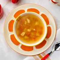 Домашний куриный суп с лапшой в Osteria Dolce