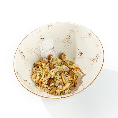 Полба с грибами и пармезаном в The Brasserie по цене 280 ₽