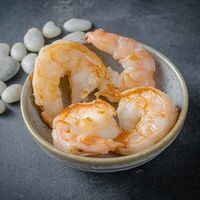 Креветки на гриле в Encore Cafe