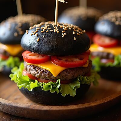 Бургер с баранинойв Шашлычная ЛЕВ по цене 490 ₽