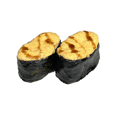 Запеченные спайси с кальмаром 2 шт в Risoy по цене 400 ₽