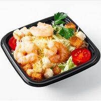 Салат Цезарь с креветками в Pizzaroni