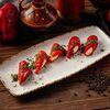 Рулетики из запеченного перца с творожным сыром и соусом пестов Хачапури по цене 490