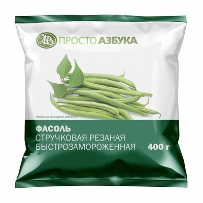 Быстрозамороженные овощи: фасоль зеленая стручковая в Азбука Вкуса Экспресс Меню по цене 139 ₽