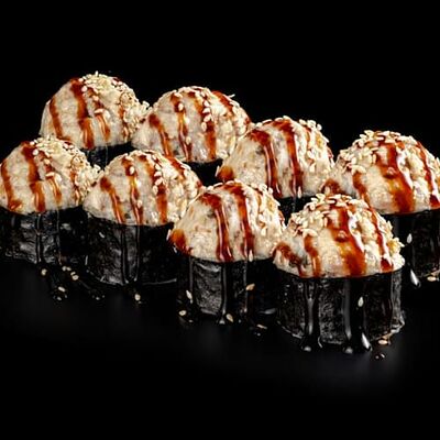 Ролл с муссом из угря 🔥 в Max & Pizza по цене 715 ₽