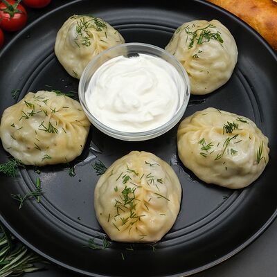 Манты с говядиной в AL BARAKAT по цене 420 ₽