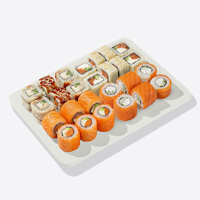 Филадельфия сет в Много лосося по цене 3250 ₽