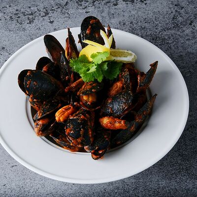 Мидии в томатном соусе в THE BOX по цене 410