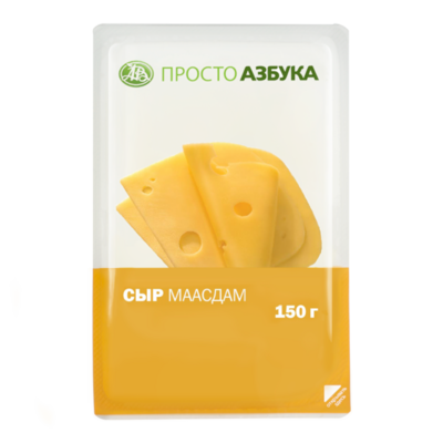 Сыр Maasdam 45% в Азбука Вкуса Экспресс Меню по цене 369 ₽