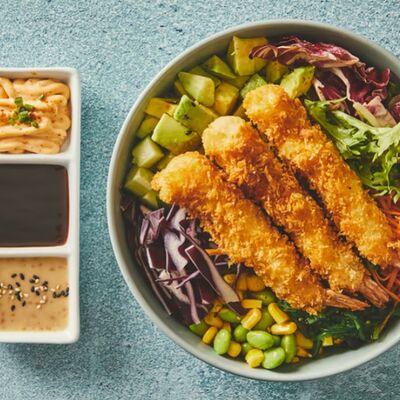 Хрустящий эби поке в YAMAKASI DZEN SUSHI по цене 1299 ₽