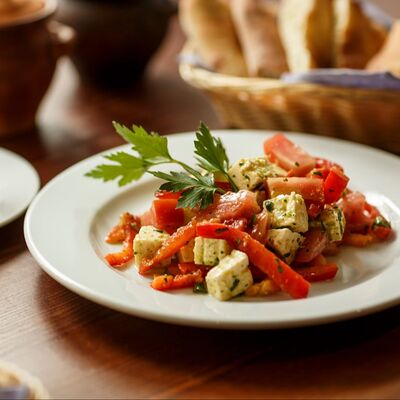 Салат с брынзой в Хинкальня по цене 19 р.