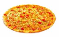 Пицца Маргарита на тонком тесте в Papa John's