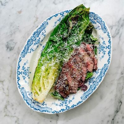 Жареный ромейн с фланком в Гент по цене 1070 ₽