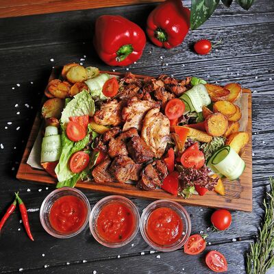 Сет из Шашлыков в ИТЛЕ Стейк-кафе Halal по цене 1600