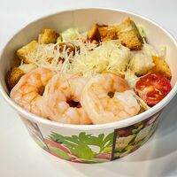 Салат Цезарь с креветками в SUSHI WOW