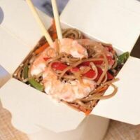 Wok Лапша гречневая с креветками в IYYA new