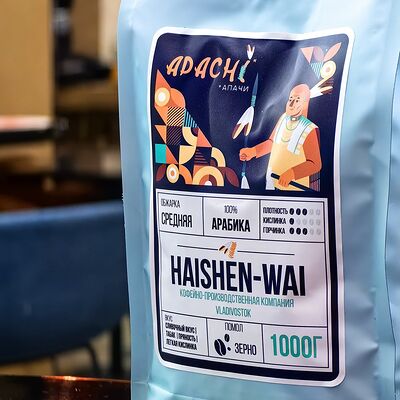 Кофе смесь Апачи в зернах в Haishen-wai по цене 3895 ₽