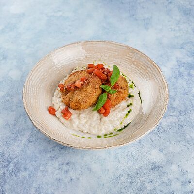 Котлеты из кеты со сливочным рисом в Seabus по цене 730 ₽