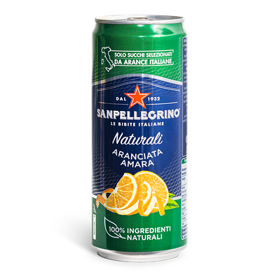 Лимонад Sanpellegrino Aranciata Amara в Кухня на районе по цене 179 ₽
