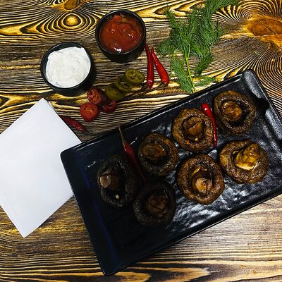 Шашлык из шампиньонов в Шаурма86 по цене 670 ₽