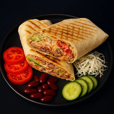 Шаурма овощная и здоровая (я) в Съедим всё по цене 300 ₽