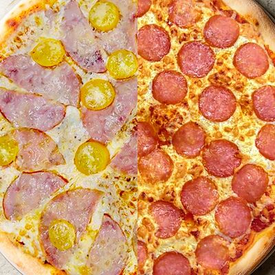 Черри Хэм и Pepperони в ПиЦЦунда Море начинки по цене 1201 ₽