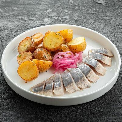 Сельдь с картофелем в Нектарин по цене 500 ₽