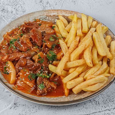 Гушт Сай с фри в Вплов по цене 720 ₽