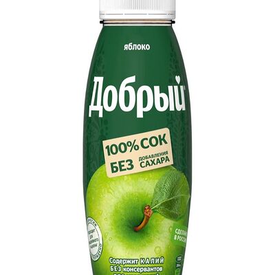 Добрый сок яблочный в Кебаб-тун по цене 95 ₽