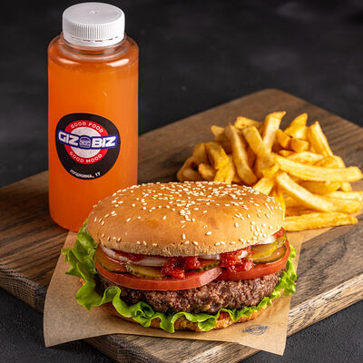 ДжизКомбо №1 в GizBiz Burger Halal по цене 624 ₽