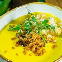 Сырный крем-суп в Eva bistro