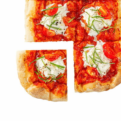 С базиликом и страчателлой в Zotman Pizza по цене 860 ₽