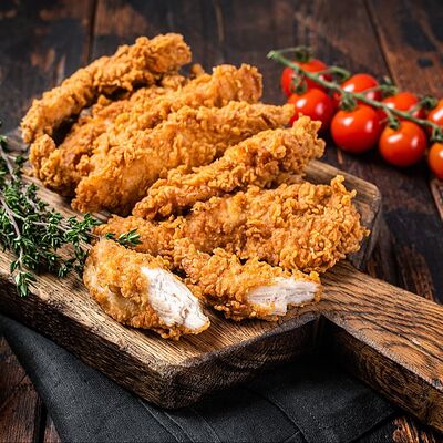 Стрипсы жареныев Шаурма & Мега бургер Гриль Халяль по цене 499 ₽