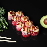Запеченный с угрем и лососем в Sushi Box