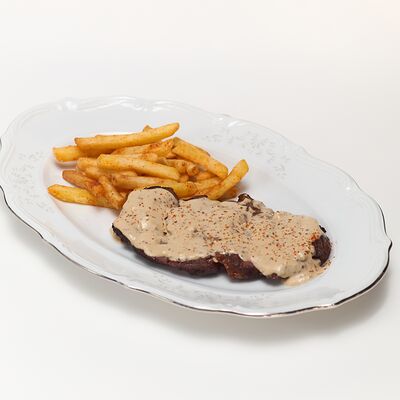 Ром стейк с картофелем фри в Ёлки по цене 1107 ₽