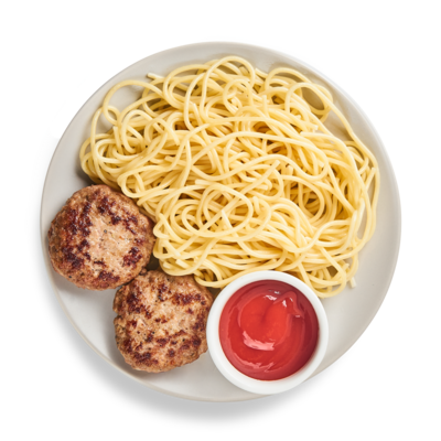 Домашние котлеты со спагетти в Готово китчен по цене 246 ₽