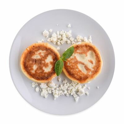 Сырники без сахара запеченные в Азбука Вкуса Экспресс Меню по цене 283 ₽