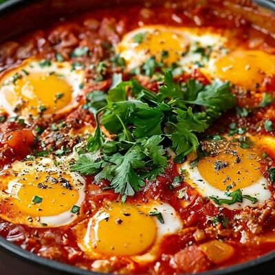 Шакшука в Cafe Family по цене 370 ₽