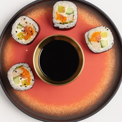 Кимпаб Филадельфия с лососем в Panga Banga по цене 460 ₽