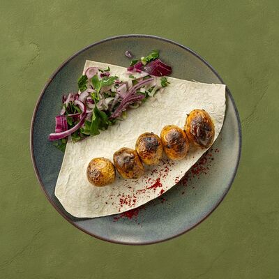 Шашлык из картофеля в Шашлычара по цене 390 ₽