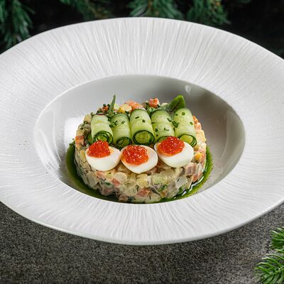 Оливье по-царски в Buffalero di Mare по цене 1200 ₽