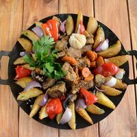 Садж с бараниной в Чайхана шоли