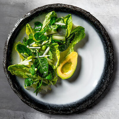 Большой зелёный салат в КрабыКутабы по цене 1100 ₽