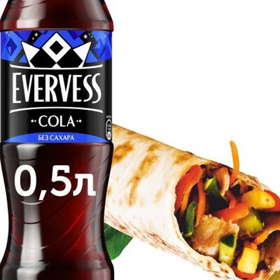 Комбо: Evervess Cola без сахара+ Шаурма