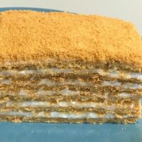 Домашний медовик в Оджах