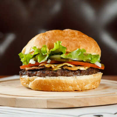 Грибной бургер в МЯСО ЕСТЬ по цене 570 ₽