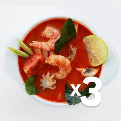 Суп Том Ям Бокс в Потехин Пицца Роллы Вок по цене 2240 ₽