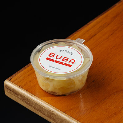 Имбирь маринованный в Buba Sushi по цене 100 ₽
