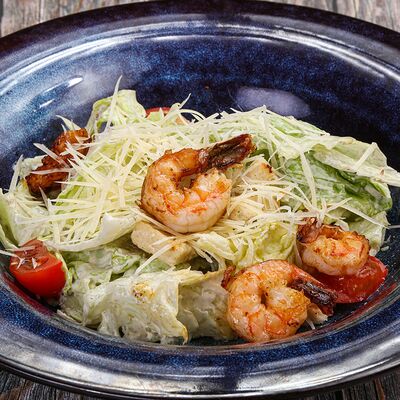 Цезарь с креветками в Даймохк по цене 850 ₽